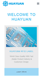 Mobile Screenshot of huayuansh.com